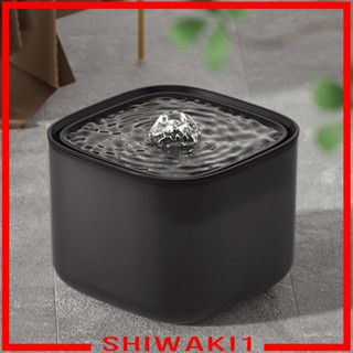 [Shiwaki1] เครื่องจ่ายน้ําพุอัตโนมัติ พร้อมตัวกรอง 3 ลิตร สําหรับสัตว์เลี้ยง สุนัข แมว