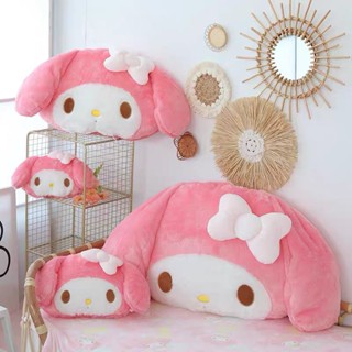 2-in-1 หมอนผ้าห่มโซฟา ลาย Mymelody ขนาด 40 ซม. อุปกรณ์เสริม สําหรับตกแต่งภายในรถยนต์ ออฟฟิศ