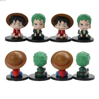 Humberto ใหม่ โมเดลฟิกเกอร์ PVC รูปปั้นอนิเมะ Luffy Zoro ขนาดเล็ก ของขวัญคริสต์มาส ของเล่นสําหรับเด็ก