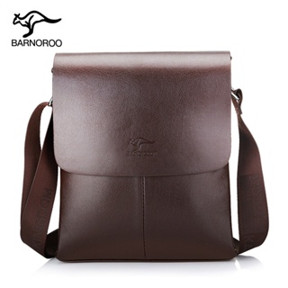 Barno Kangaroo 2019 กระเป๋าเป้สะพายหลัง กระเป๋าสะพายไหล่ หนังนิ่ม สไตล์ธุรกิจ สําหรับผู้ชาย W2UR