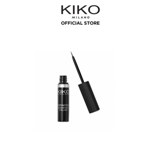 KIKO MILANO Definition Waterproof Eyeliner เดฟฟินิชเชิน วอเตอร์พรูฟ อายไลเนอร์ (สีดำ, กันน้ำ, อายไลน์เนอร์, หัวพู่กัน)