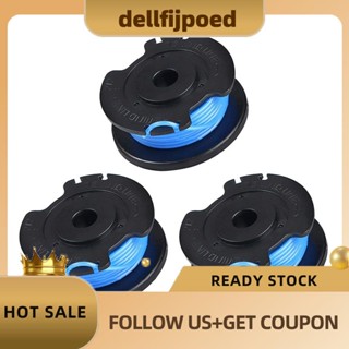 【dellfijpoed】ม้วนสายเครื่องตัดหญ้าไร้สาย 29252 29092 แบบเปลี่ยน สําหรับเครื่องตัดหญ้า Greenworks 20V 24V 40V 80V 3 แพ็ค