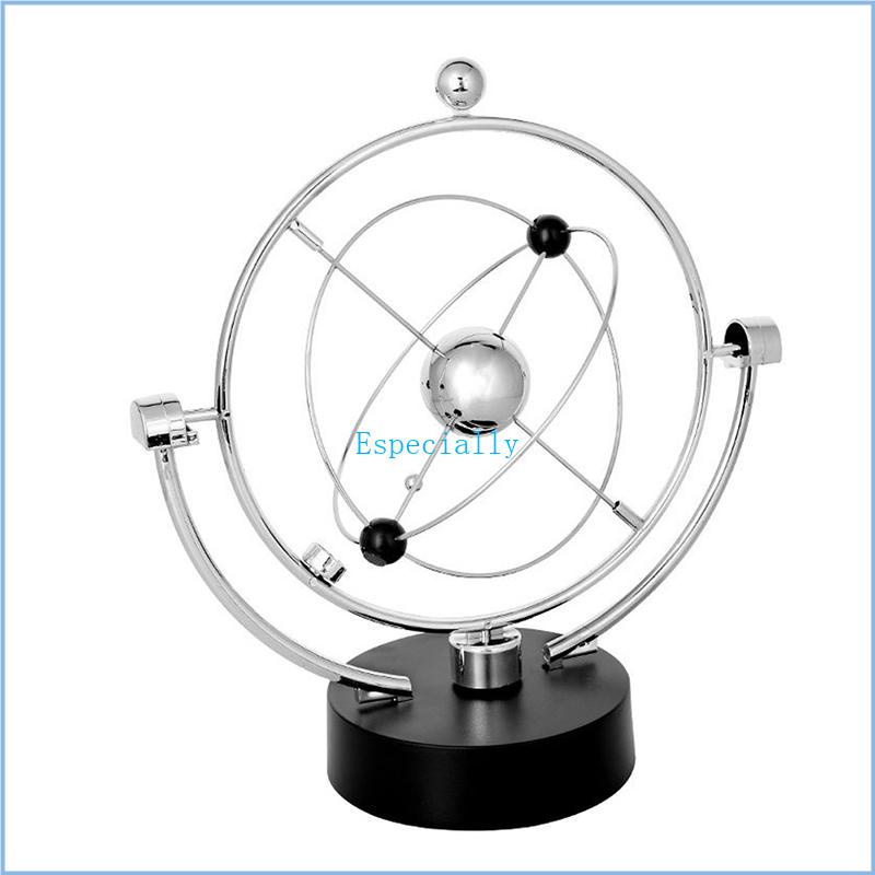 Kinetic Orbital Revolving Gadget Perpetual Motion Desk Office Art Decor Toy