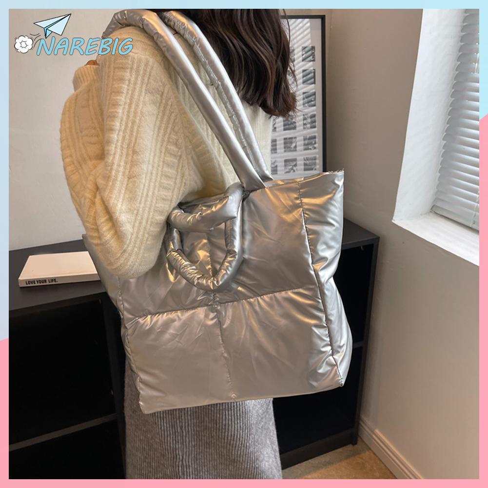 ( Narebig )👜กระเป๋าสะพายไหล่ผู้หญิงมีสไตล์และกว้างขวางสำหรับฤดูใบไม้ร่วงและฤดูหนาว✿