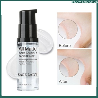 Sace Lady Face Pores Hydrating Makeup Base Primer Liquid Natural Moisturizer ไวท์เทนนิ่งเครื่องสำอาง Make Up Keep Long Lasting ดอกไม้