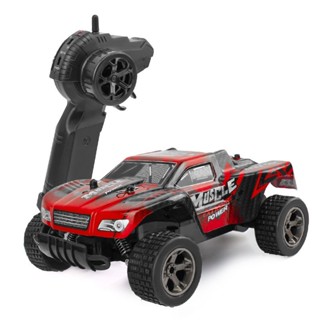 รถออฟโร้ดบังคับวิทยุ ความเร็วสูง 1: 18 2812 Drift 2.4G Big Foot Climbing car R/C