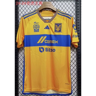 เสื้อกีฬาแขนสั้น ลายทีมชาติฟุตบอล Tigers Home Jersey 23-24 ไซซ์ S-XXL AAA