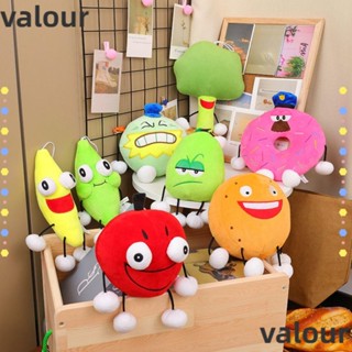 Valour ตุ๊กตาแตงโม โดนัท ลูกแพร์ ลูกแพร์ สีส้ม ของเล่น ปาร์ตี้วันเกิด