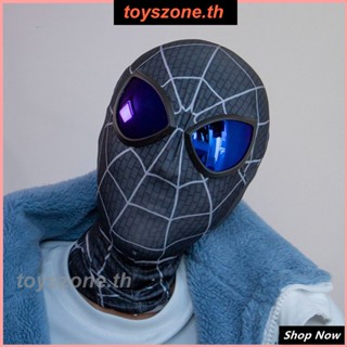 ฮาโลวีน Cos เสื้อผ้าเด็กหน้ากากเสื้อผ้า Miles ผู้ใหญ่ชายเหล็ก Spider Head Cover Man Marvel เดียวกัน Party Supplies (toyszone.th)