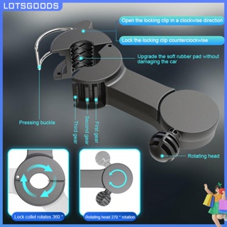 ★ Lotsgoods.th ★【พร้อมส่ง】พัดลมระบายความร้อน 12-24v หมุนได้ 360 องศา ชาร์จ USB สําหรับติดเบาะหลังรถยนต์