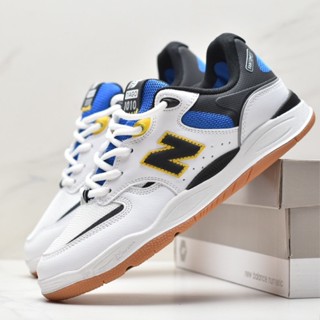New Balance 1010 zoz8 รองเท้าผ้าใบหนัง ผ้าแคนวาส กันลื่น สีขาว สําหรับผู้ชาย
