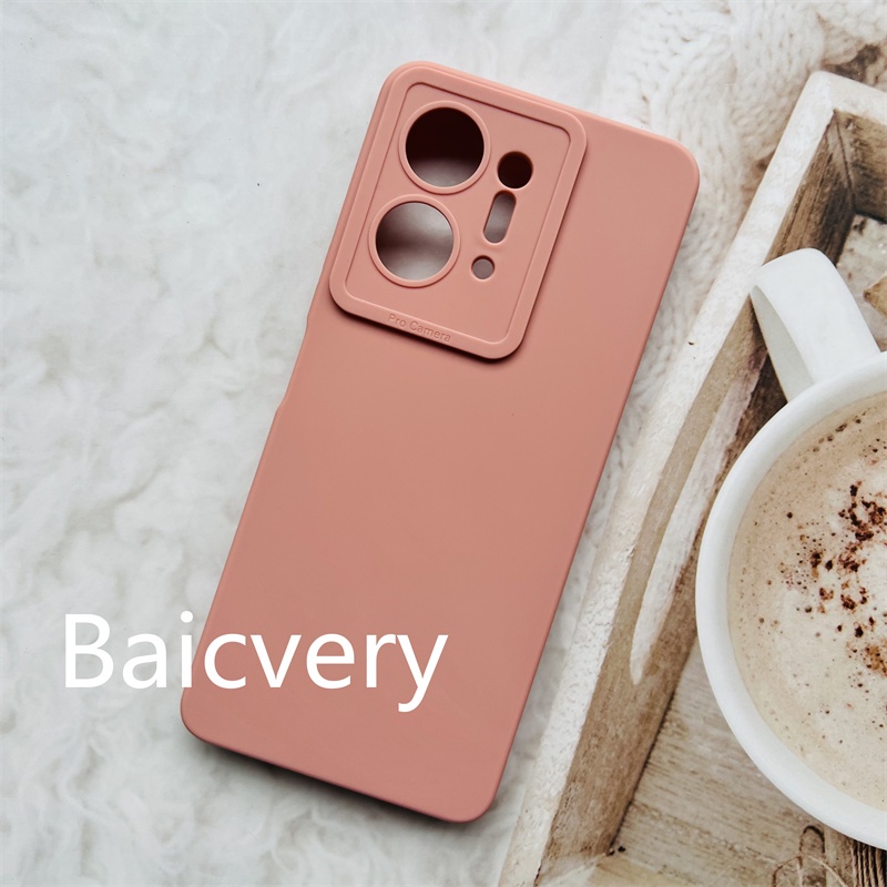 เคสซิลิโคน เนื้อแมตต์ หลากสี สําหรับ Infinix Hot 30 5G รูปที่ 5