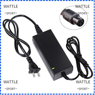 Wattle อะแดปเตอร์ชาร์จพาวเวอร์ซัพพลาย 42V 2A ทนทาน สําหรับจักรยาน E-bike