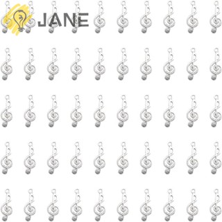 Jane สัญลักษณ์โน้ตดนตรี โลหะ หรูหรา DIY 100 ชิ้น