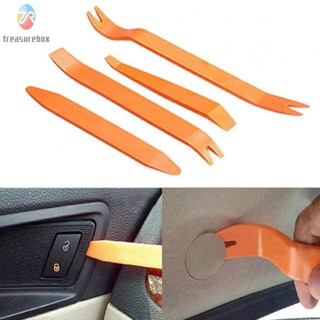 【TRSBX】Removal Tools Set Car Trim Hand Tool Orange Plastic Pry Repair Scraper Brand New