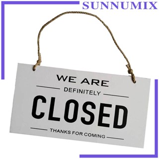 [Sunnimix] ป้ายแขวน เปิดปิด ย้อนกลับได้ สําหรับร้านบาร์กาแฟ