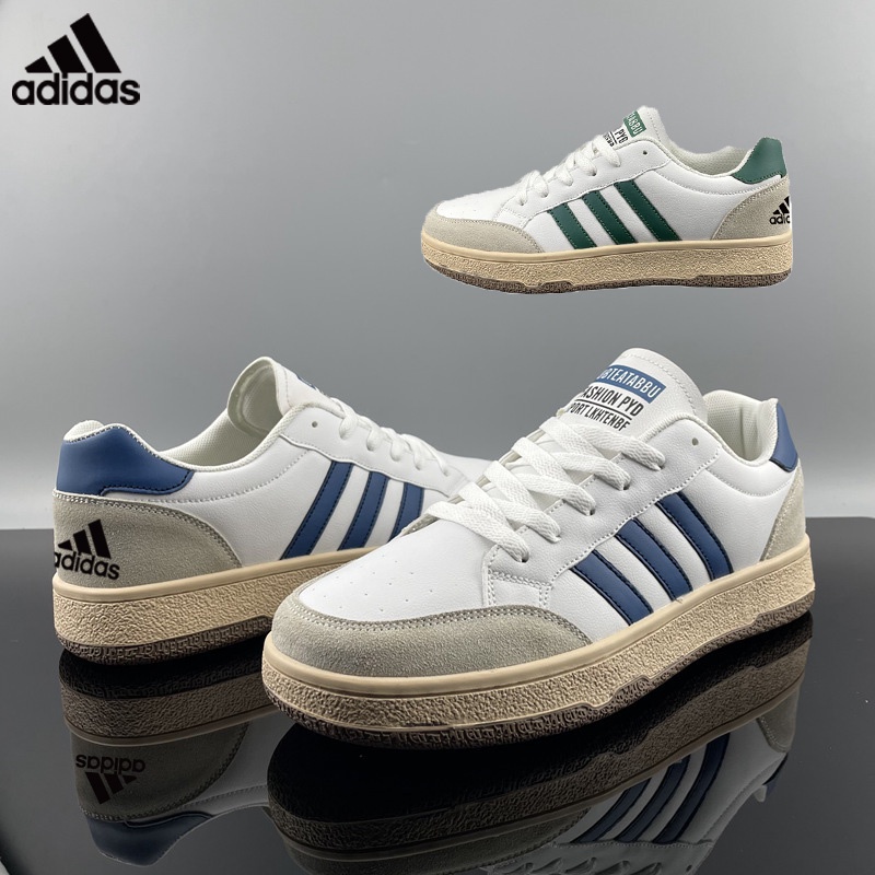 รองเท้าหนังผู้ชายกีฬาลําลองวิ่งสบายแฟชั่นแบน