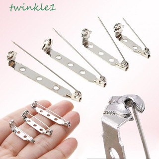 Twinkle1 อุปกรณ์เสริมเข็มกลัด DIY บาร์ด้านหลัง เข็มกลัดล็อคเพื่อความปลอดภัย