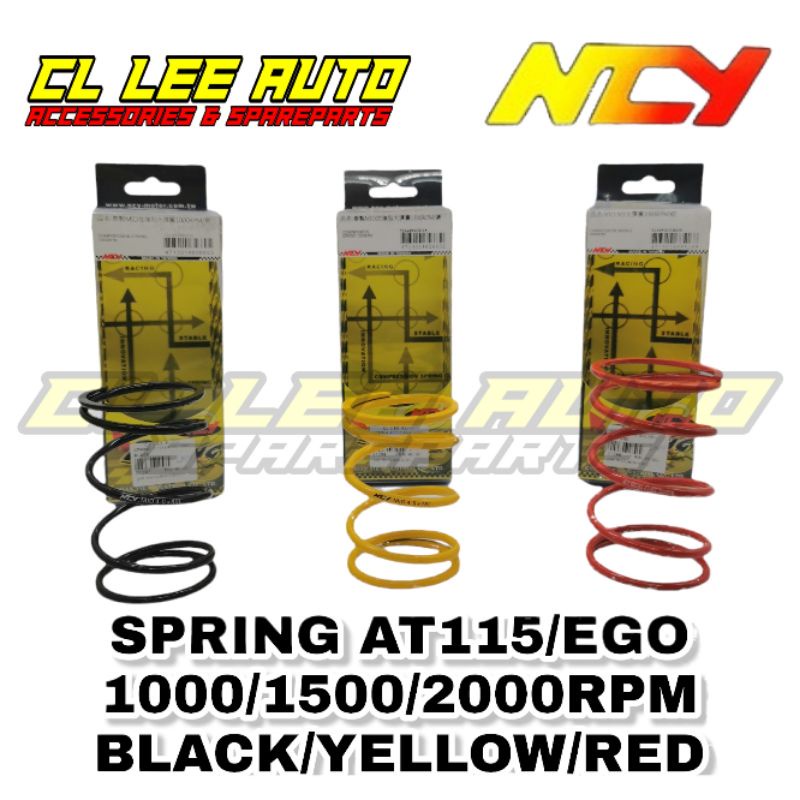 NCY RACING AT115 EGO & EGO-S RACING SPRING 1000RPM 1500RPM 2000RPM