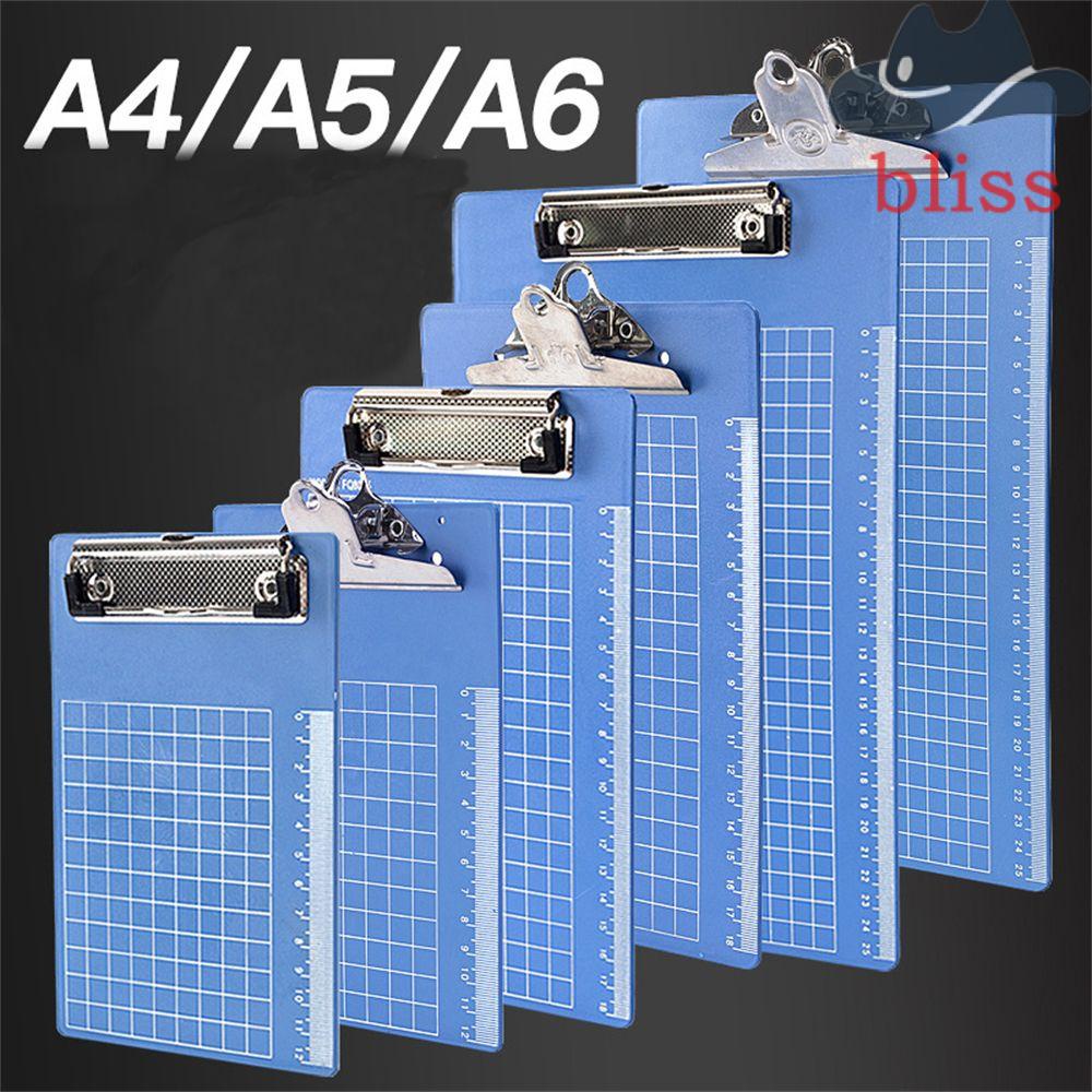 Bliss แฟ้มคลิปหนีบกระดาษ ขนาด A4 A5 A6 ขนาด A5 สําหรับจัดระเบียบ เมนู บิล