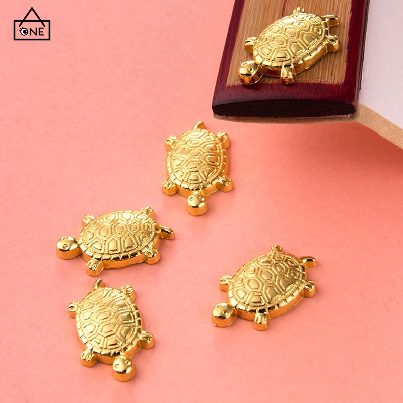 COD❤️พร้อมส่ง-เครื่องรางนําโชครูปเต่านําโชคโกลเด้นสไตล์ญี่ปุ่นของมงคลเสริมดวงSensojiวัดวาอารามDIYเครื่องประดับ-a.one