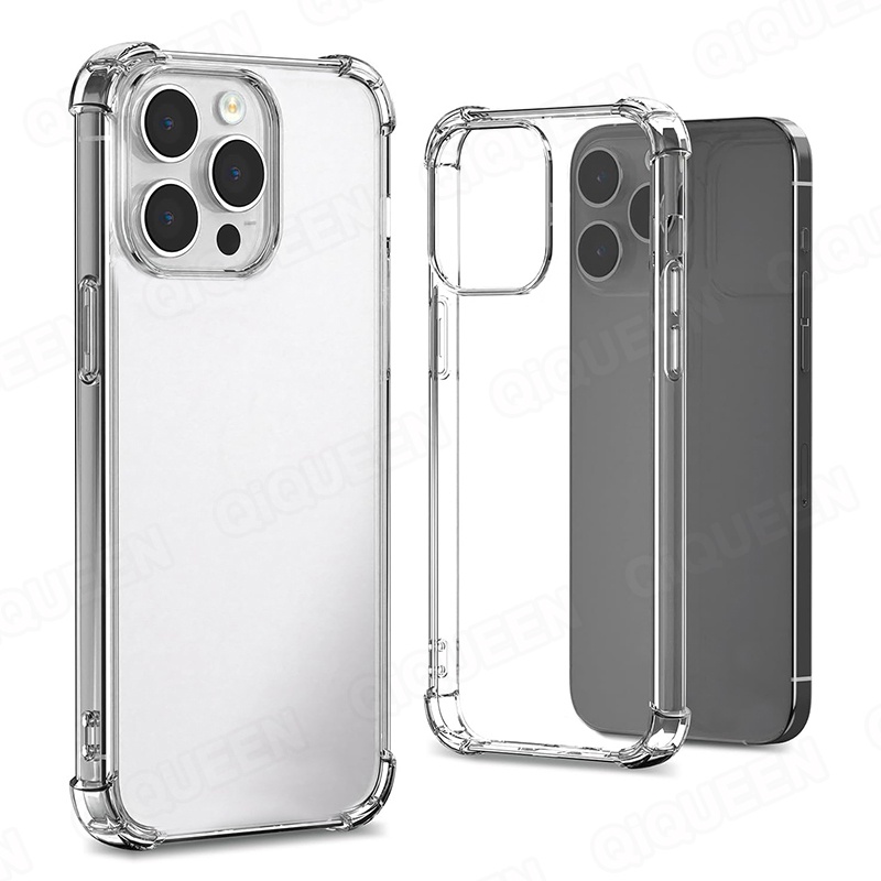 เคสใสกันกระแทก สําหรับ iPhone 15 14 13 12 11 Pro Max XR X XS Max 7 8 Plus