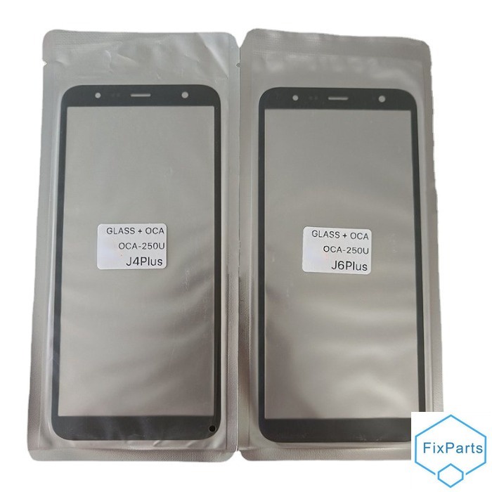 กระจกด้านหน้า และเลนส์ด้านนอก LCD แบบเปลี่ยน สําหรับ Samsung Galaxy J6 J8 A6 A7 A8 Plus A9 2018 J415 A750