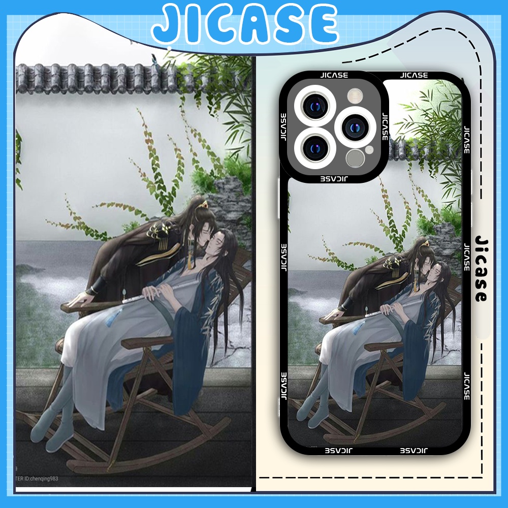 Jicase ขอบสี่เหลี่ยม iphone case Sat Pha Lang Co Quan Truong Canth Manhua Boyloves Dam My Co Trang 1
