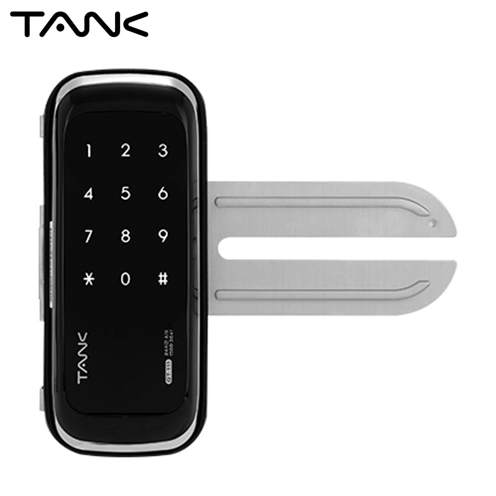 TANK Korea Glass GT111 Digital Door Lock Smart Gate Household Security System