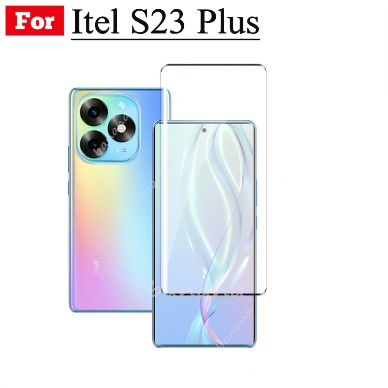 Itel S23 plus ฟิล์มกระจกนิรภัย for iteel S23+ ปกป้องหน้าจอ