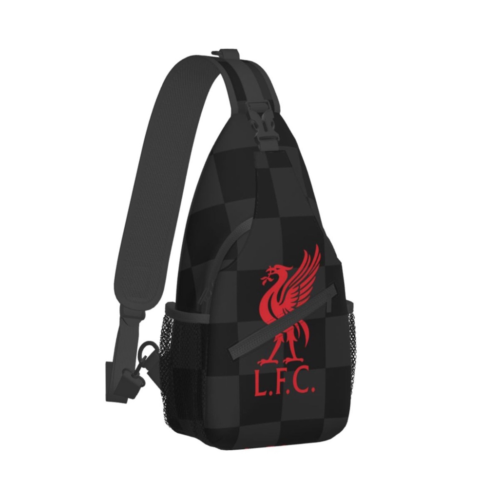 Liverpool กระเป๋าคาดอก กระเป๋าสะพายไหล่ สะพายข้าง ลําลอง ความจุขนาดใหญ่ สําหรับผู้ชาย และผู้หญิง เหมาะกับการพกพาเดินทาง