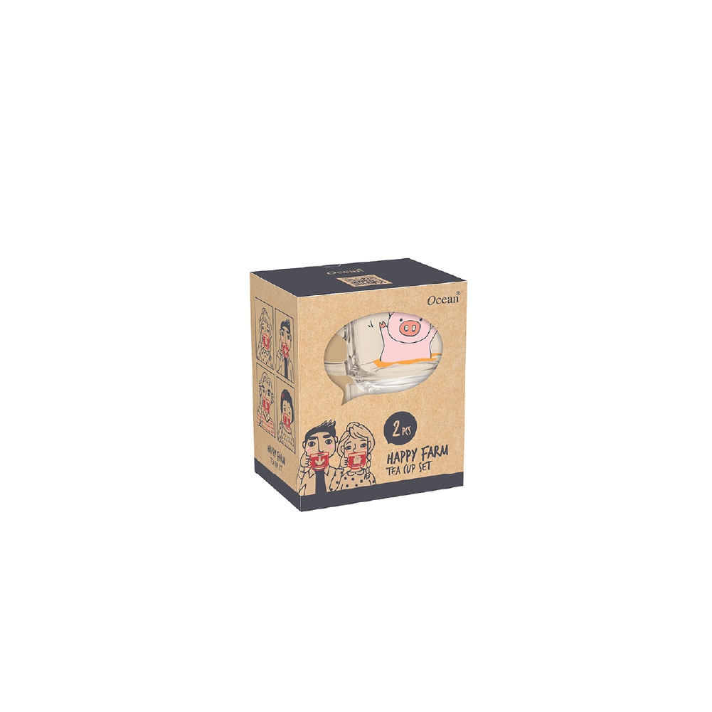 Ocean – HAPPY FARM STACK TEACUP PIGGY & DUCKY ราคา ถูกที่สุด ดีลบีเคเค แกลเลอรีภาพที่ 3