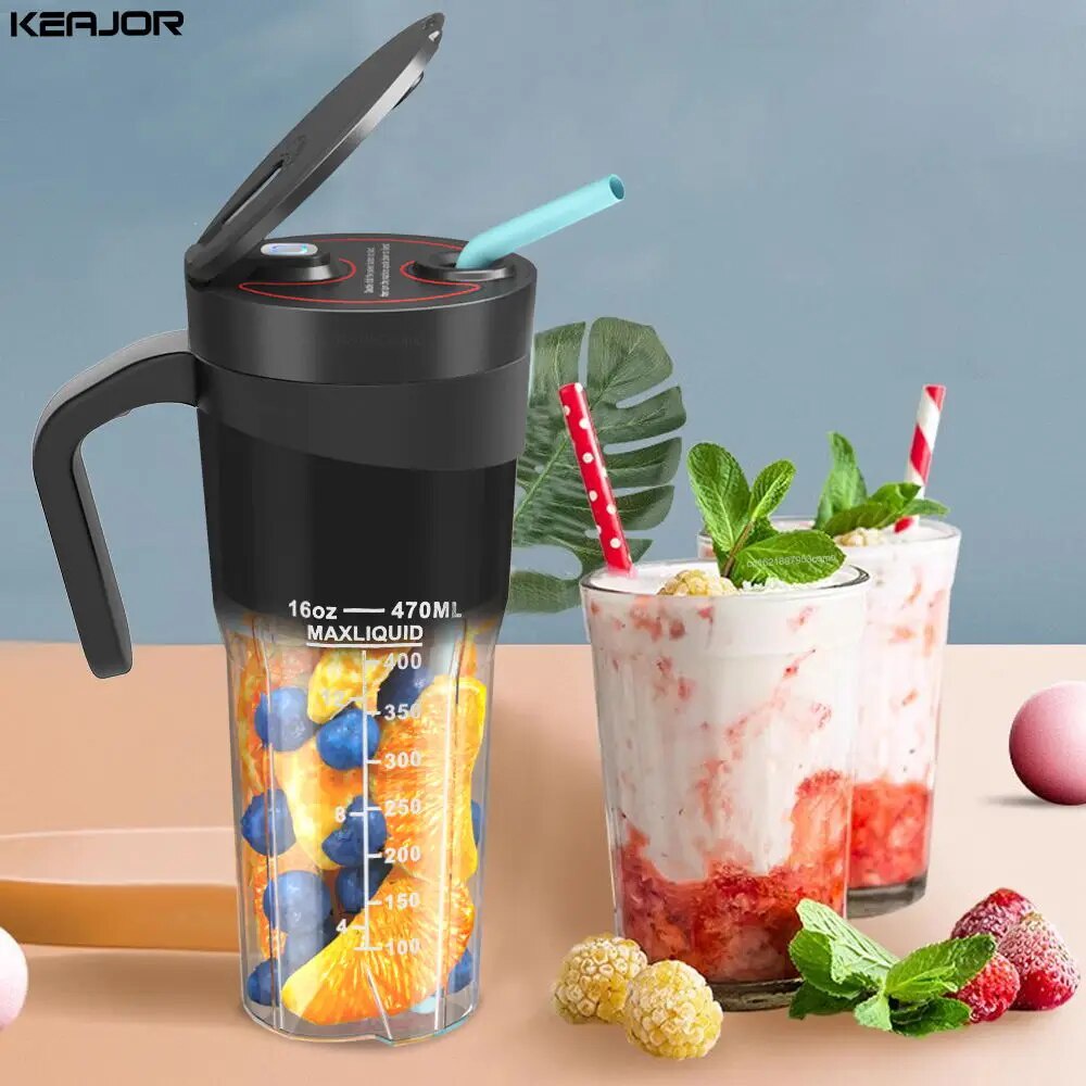 Rechargeable Portable Blender Smoothies Fresh Juice Blender Electric Portable Blender For Smoothies 