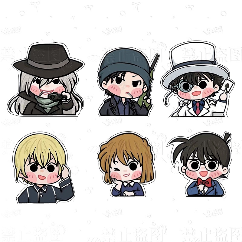 เข็มกลัดอะคริลิค ลายการ์ตูนโคนันน่ารัก สําหรับตกแต่งเสื้อผ้า ราคา ถูกที่สุด ดีลบีเคเค แกลเลอรีภาพที่ 9