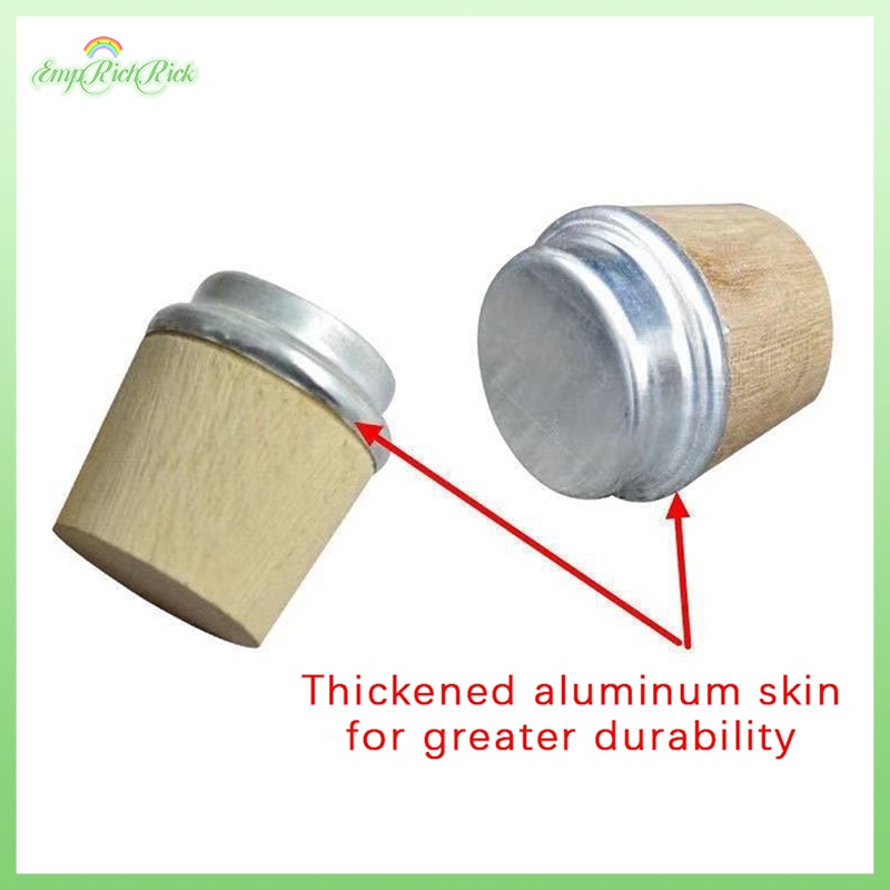 ERCK> 2 ชิ้นไม้ Stopper ปิดผนึกปลอดภัย Vacum Flasks Cork Plug Lid ใหม่