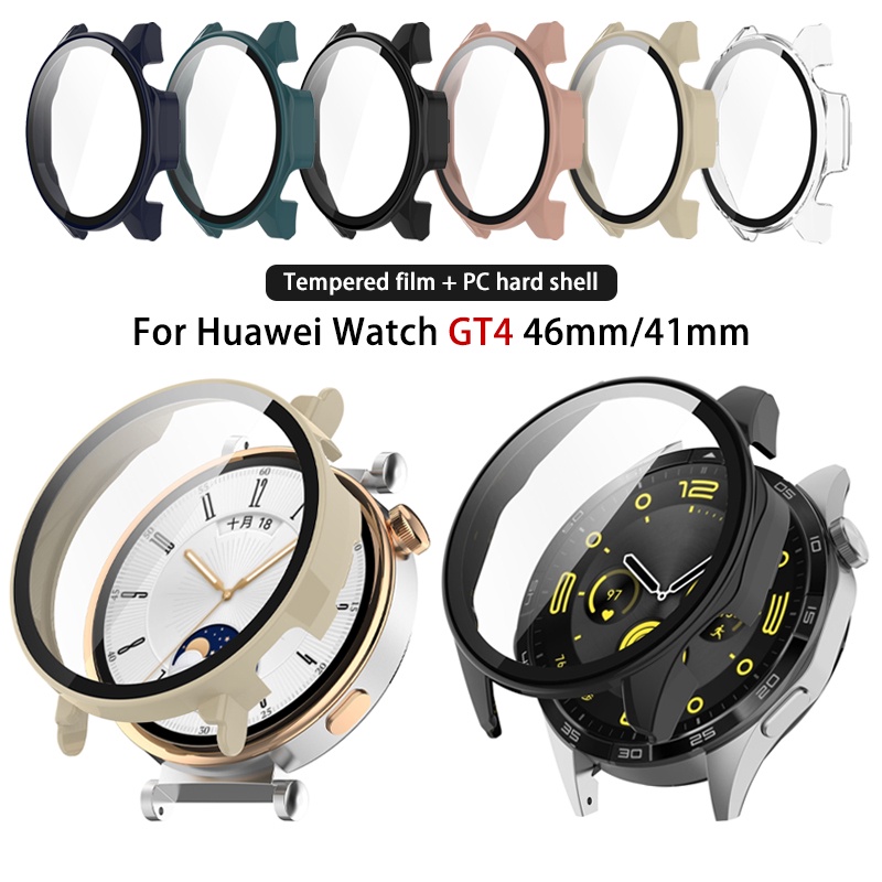 เคสนาฬิกาข้อมือ PC แบบแข็ง ป้องกันหน้าจอ ขนาด 46 มม. สําหรับ Huawei Watch GT 4 GT4