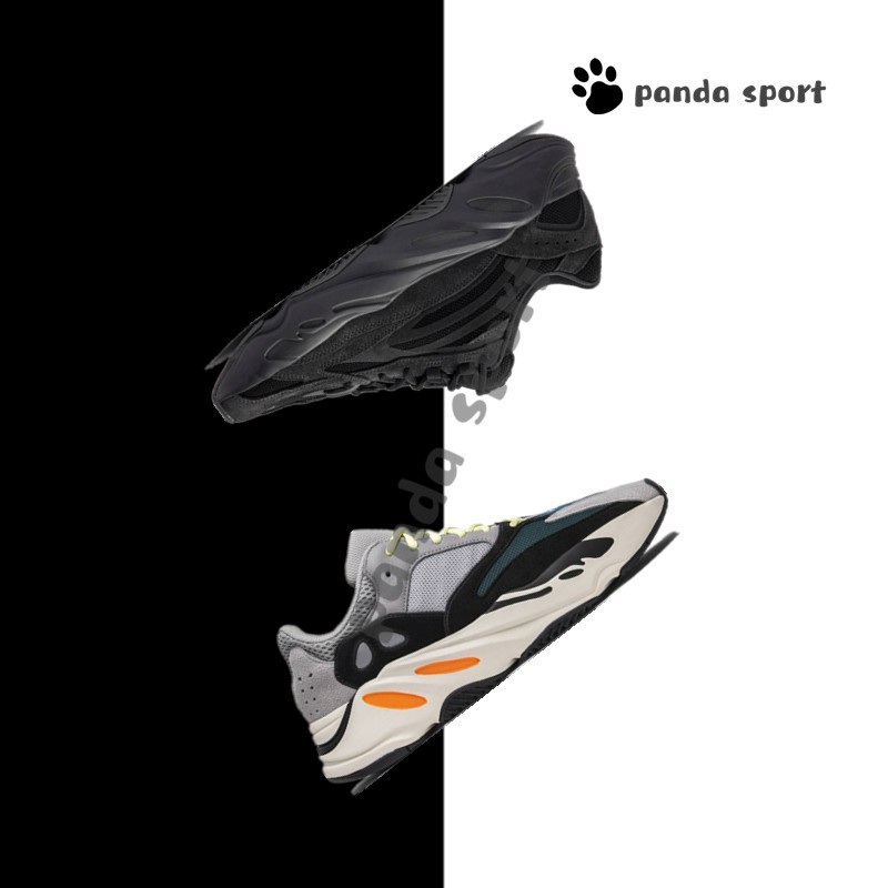 【ADIDAS】Yeezy Boost 700 'Wave Runner' 700 v2 'Vanta' รองเท้าผ้าใบ รองเท้าวิ่งลําลอง สําหรับผู้ชาย ผู้หญิง