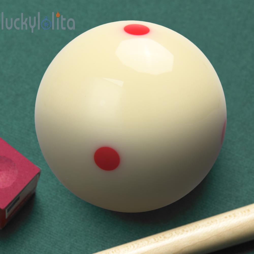T# ลูกพัดสนุ๊กเกอร์ 6 จุด ขนาดเล็ก มาตรฐาน 2 1/4 นิ้ว สีแดง สําหรับบิลเลียดโร [luckylolita.th]
