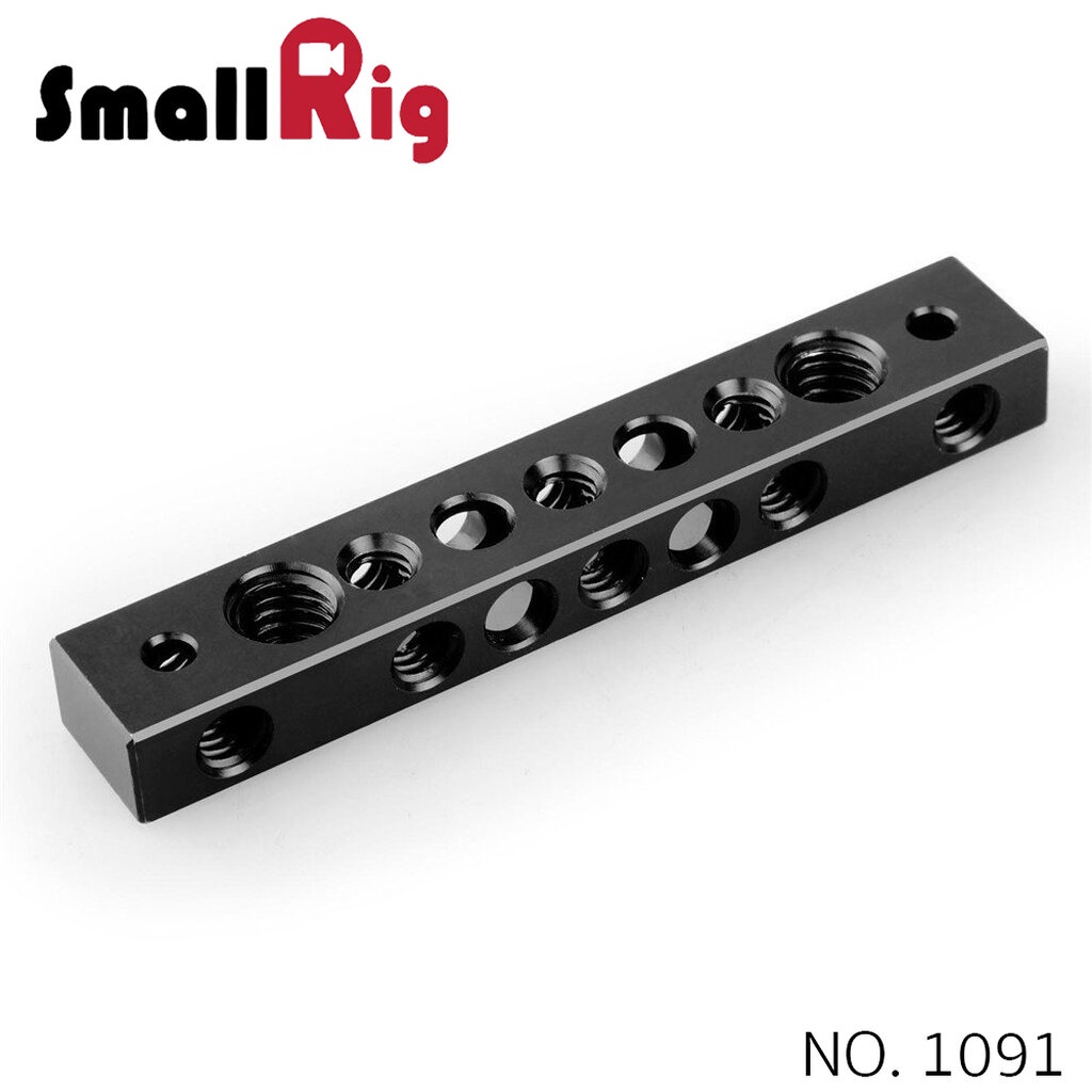 SMALLRIG® Cheese Bar with 1/4 Inch and 3/8 Inch Screw Hole 1091 (ByOrder รอสินค้า2-3วัน)