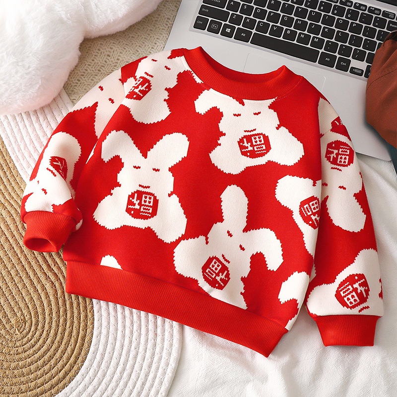 เสื้อกันหนาว ผ้าฟลีซ ให้ความอบอุ่น แฟชั่นฤดูใบไม้ร่วง และฤดูหนาว สําหรับเด็กผู้ชาย และเด็กผู้หญิง 2023