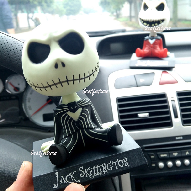 ขาตั้งตุ๊กตา The Nightmare Before Christmas Jack Skellington ของขวัญ สําหรับตกแต่งรถยนต์