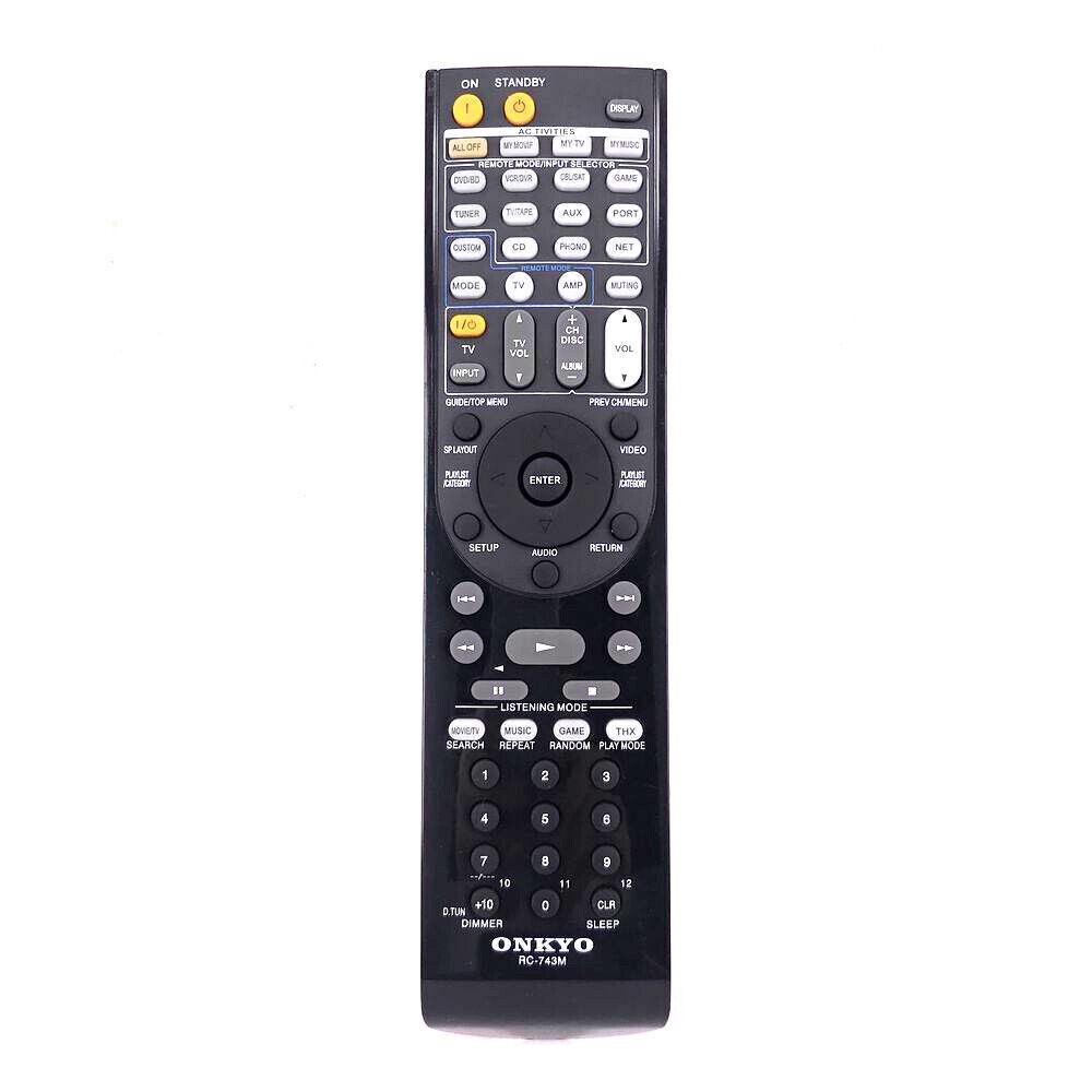 ใหม่ RC-743M สําหรับ ONKYO Audio Video Receiver AV รีโมทคอนโทรล RC-799M RC-736M