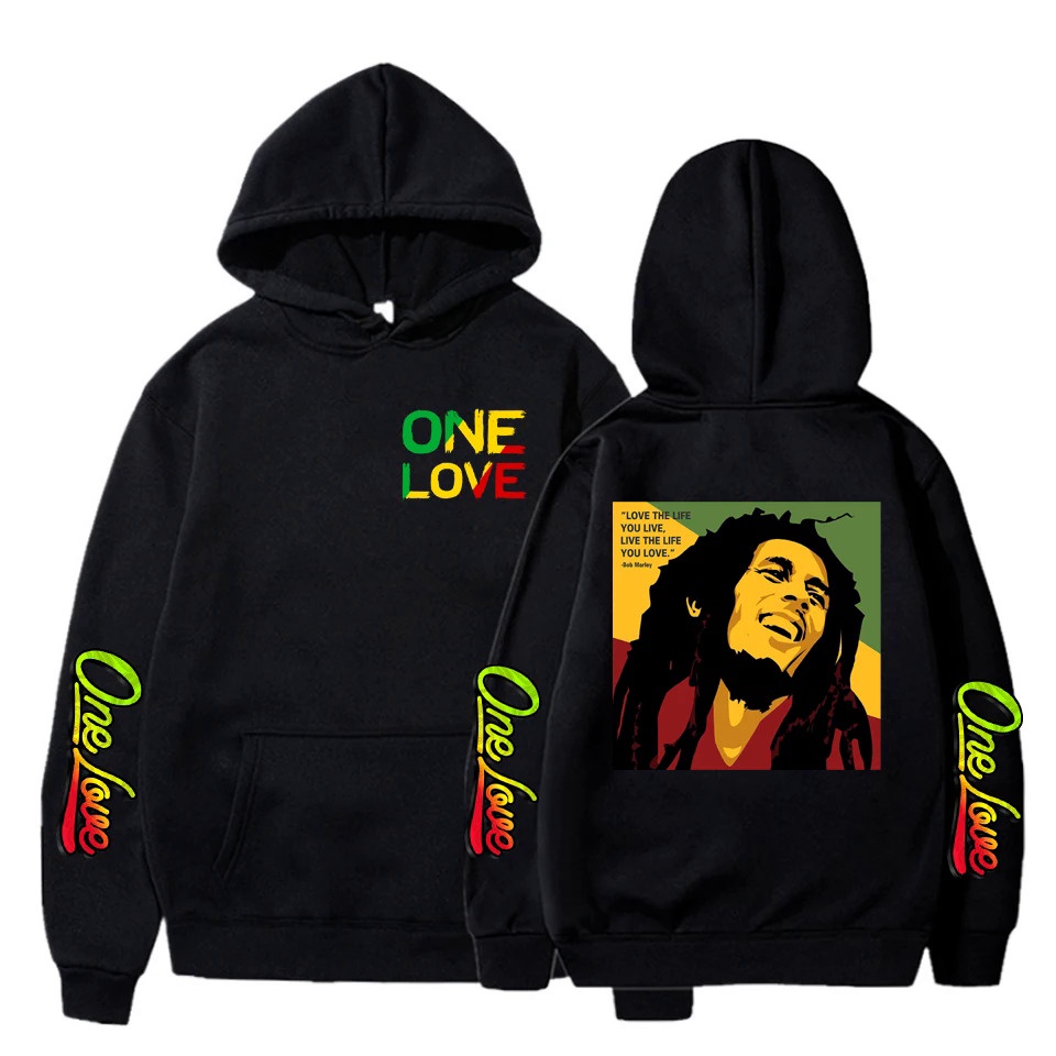Rapper Bob Marley เสื้อกันหนาว เสื้อฮู้ดดี้ สไตล์ฮิปฮอป สําหรับผู้ชาย ผู้หญิง 8 กก.