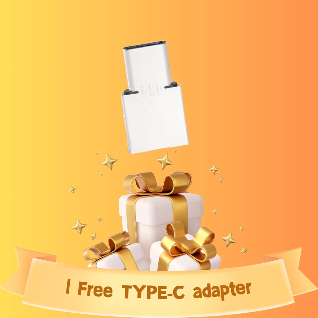 Shandian 1PS ฟรีอะแดปเตอร์ TYPE-C อะแดปเตอร์ Android สําหรับคอมพิวเตอร์สําหรับโทรศัพท์มือถือ