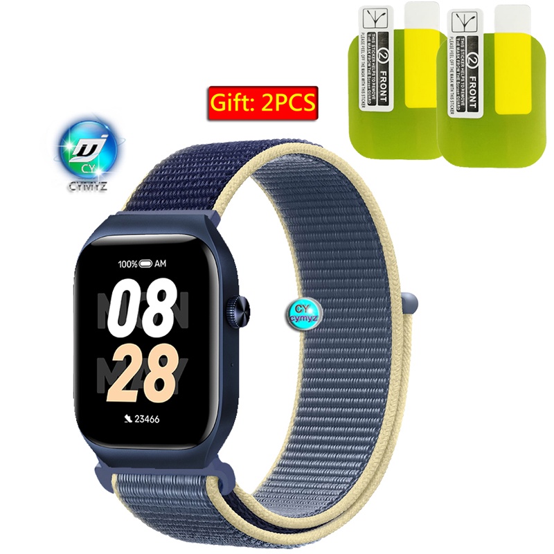 for mibro watch T2 สาย สายนาฬิกา สายไนลอนถัก สำหรับนาฬิกาอัฉริยะ mibro watch T2 นาฬิกาอัฉริยะ สายรัดข้อมือกีฬา mibro watch T1 สาย สายรัด