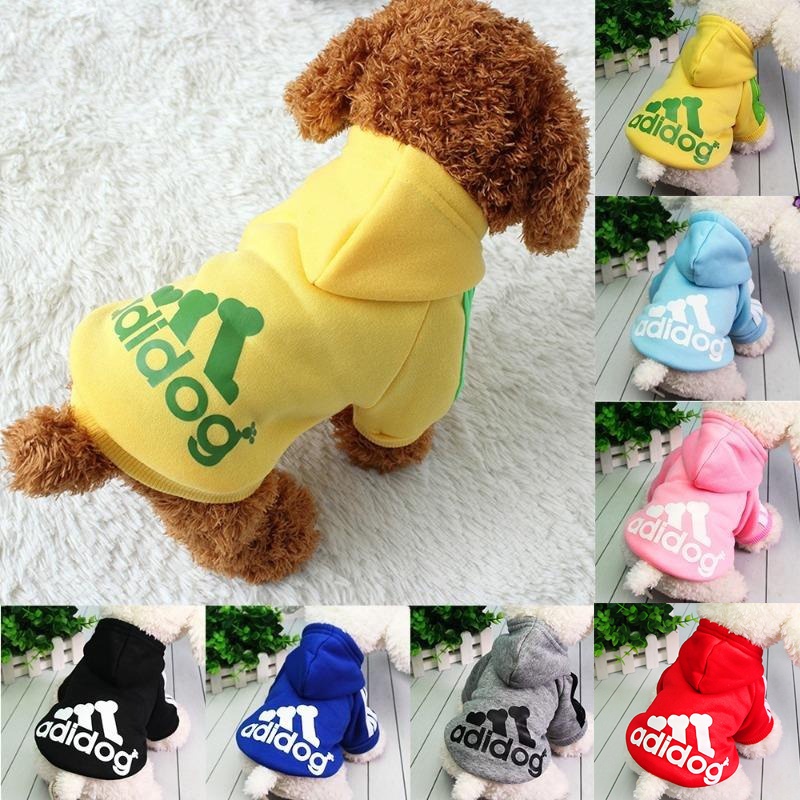 [Bite] เสื้อกันหนาว มีฮู้ด สี่ขา แฟชั่น สําหรับสัตว์เลี้ยง สุนัข แมว XJHS
