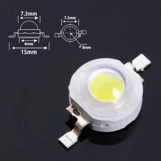 10pcs 1W 3W 5W หลอดไฟ LED พลังงานสูงไดโอดเต็มวัตต์สีขาวสีแดงสีฟ้าเขียวเหลือง RGB สําหรับ Blubs สปอตไลท์ดาวน์ไลท์ชิป