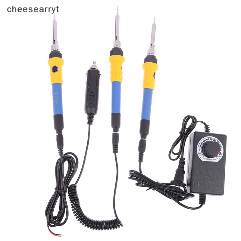 Chee 12V หัวแร้งรถแรงดันต่ํา 60W เชื่อม Rework ซ่อมเครื่องมือ EN