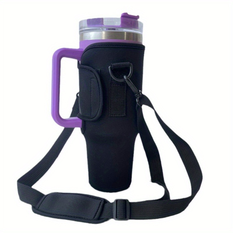 Sugaw กระเป๋าใส่ขวดน้ํา มีฉนวนกันความร้อน 40 ออนซ์ สําหรับรถยนต์ Tyeso Stanley Tumbler