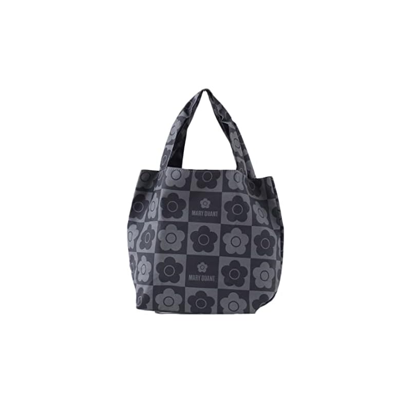 MARY QUANT Eco Bag (Small Size/Black) Floral Daisy Bag Ladies My Bag 192012-1202-60